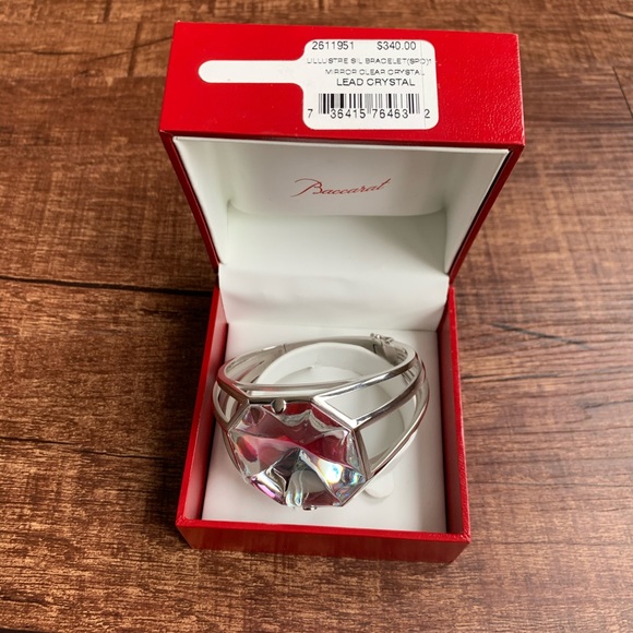 Baccarat Lillustre bracelet mirror clear crystal - Picture 16 of 16
